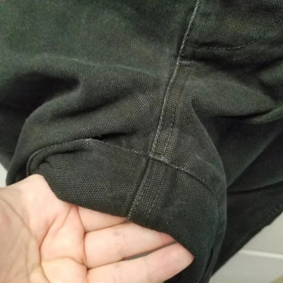 Madewell Black Wide Leg Cropped High Rise Jeans 25 - Picture 8 of 9